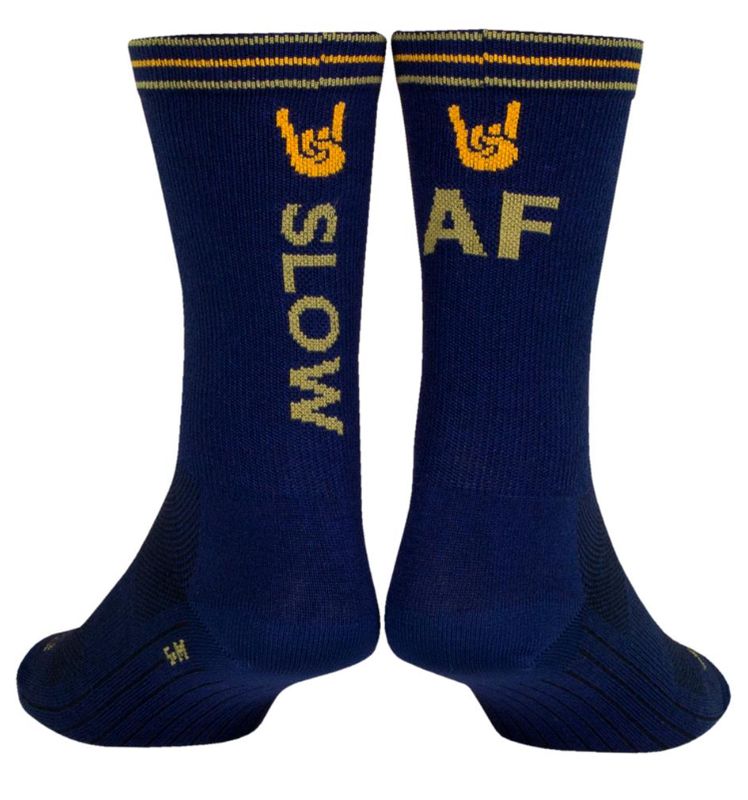 Sock Guy Slow AF Crew Socks
