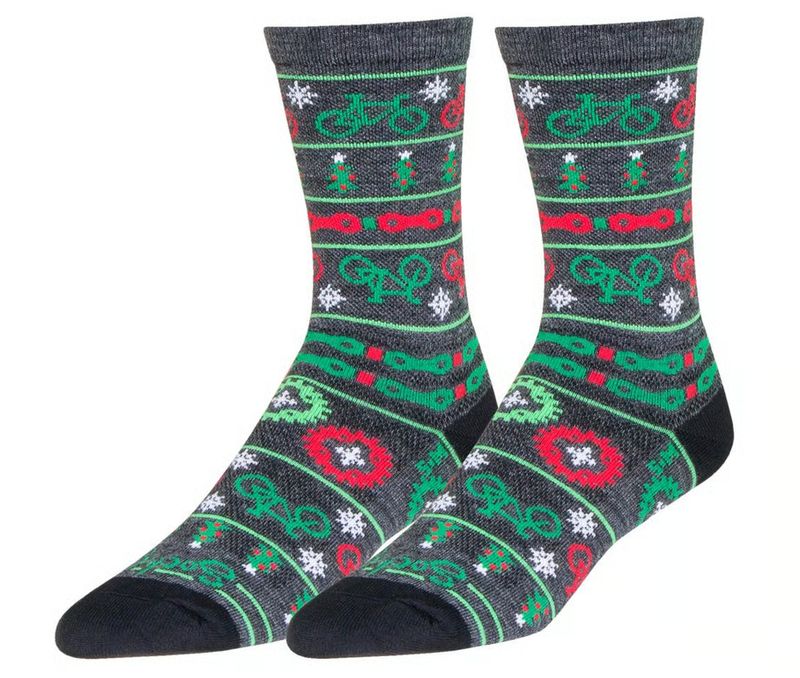 Sock Guy Ride Merry Crew Socks