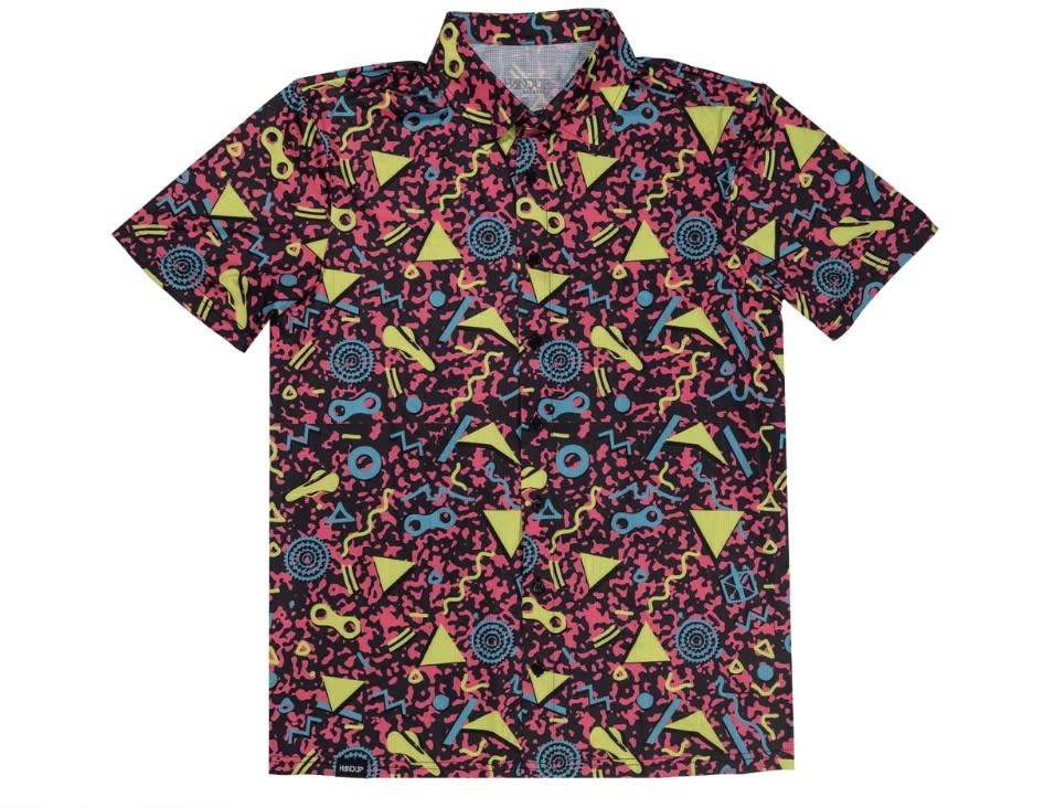 HandUp Flex Grid Button Up Shirt