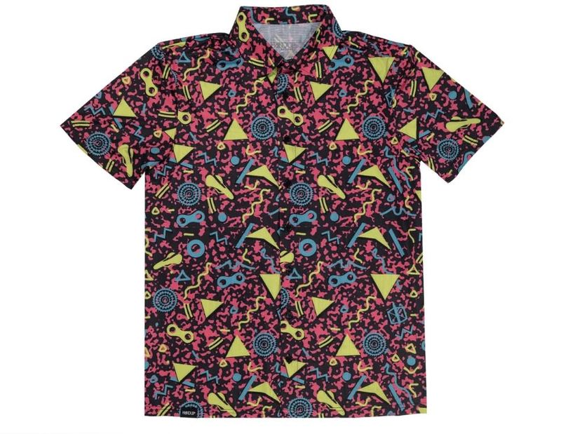 HandUp Flex Grid Button Up Shirt