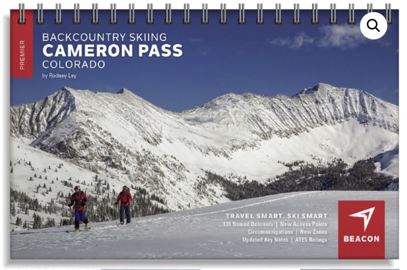 Beacon Guidebooks Off-Piste Ski Atlas Backcountry Skiing - Cameron Pass, Colorado