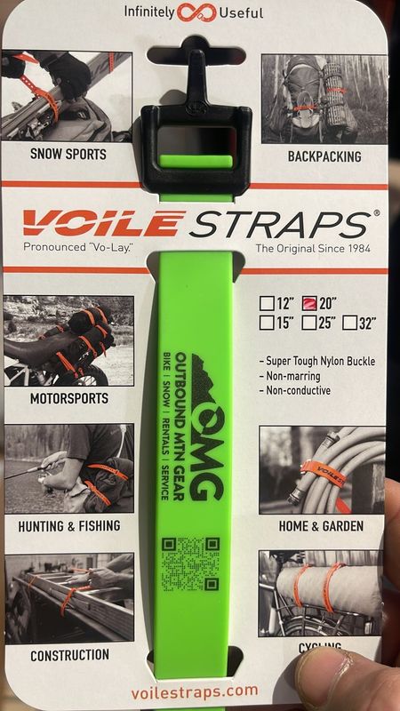 OMG Logo Ski Strap