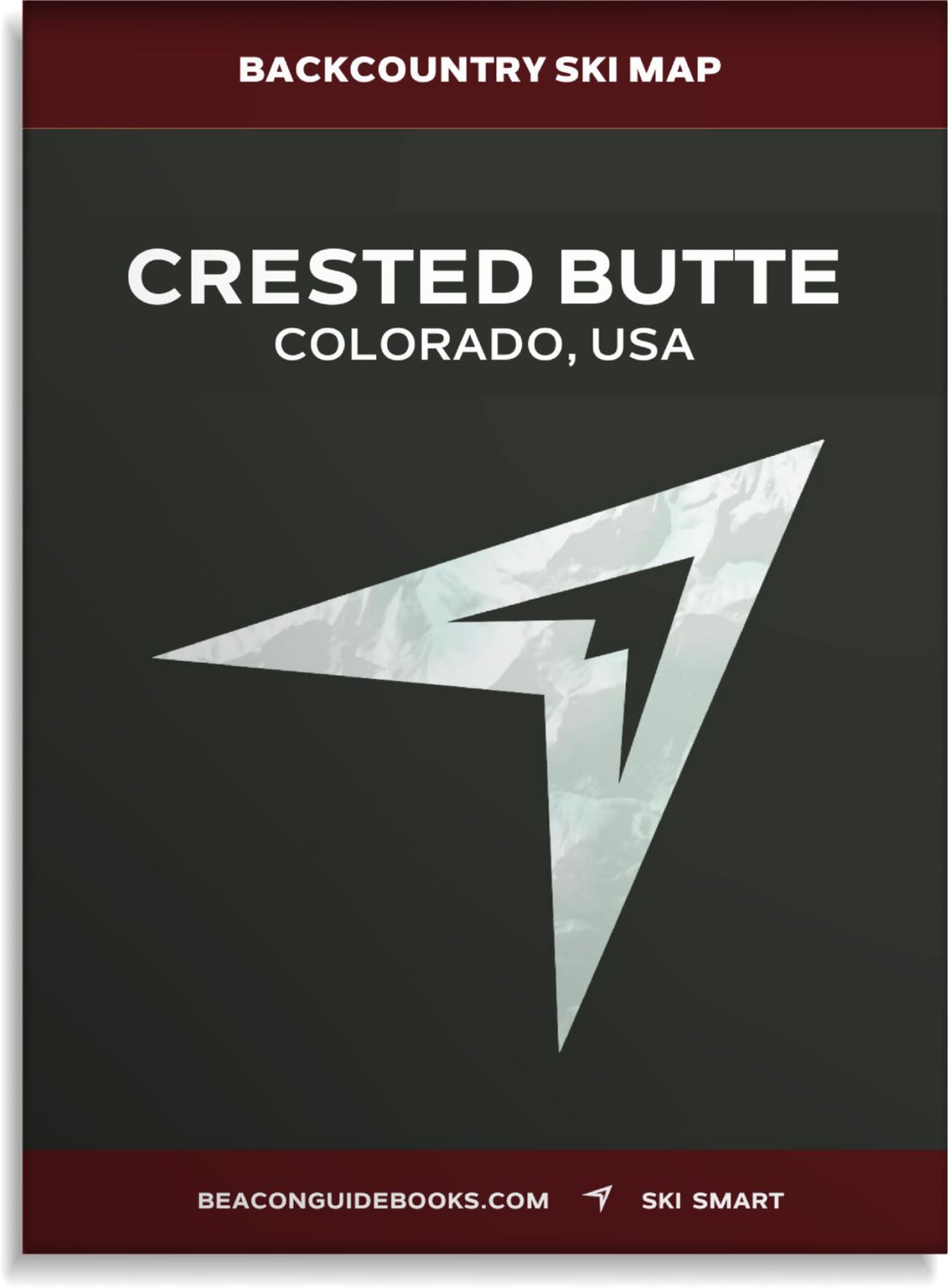 Beacon Guidebooks Backcountry Ski Map - Crested Butte