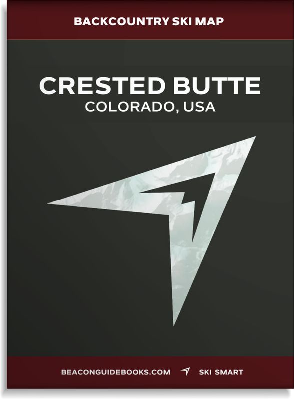 Beacon Guidebooks Backcountry Ski Map - Crested Butte