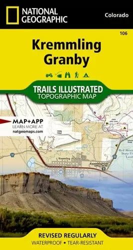 National Geographic Maps Kremmling / Granby 106