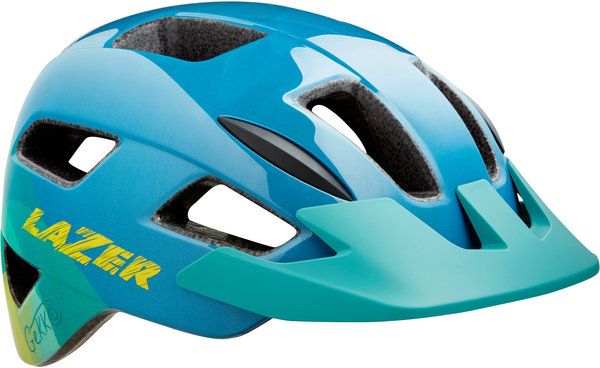 RENTAL Lazer Gekko Kids Bike Helmet Blue/Yellow