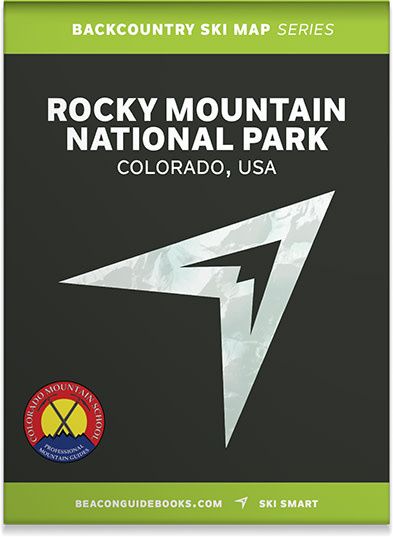 Beacon Guidebooks Backcountry Ski Map - RMNP