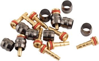 TRP Hydraulic Hose Kit - For 5.0mm, Compression Ferrules, Brass Inserts with O-Rings
