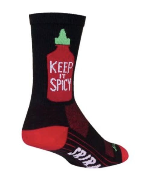 Sock Guy Keep It Spicy Crew Socks