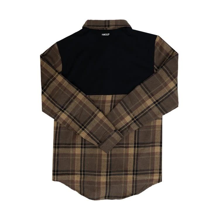 HandUp OMG Logo FlexTop Flannel