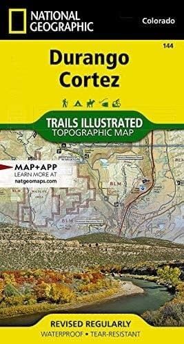 National Geographic Maps Durango / Cortez 144