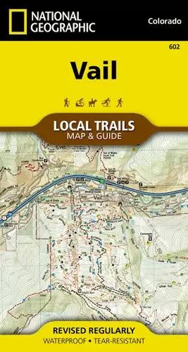 National Geographic Maps Vail Local Trails 602