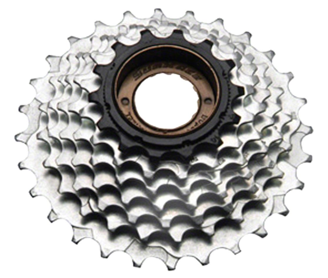 SunRace M2A 5-speed 14-28 Freewheel Black/Zinc28