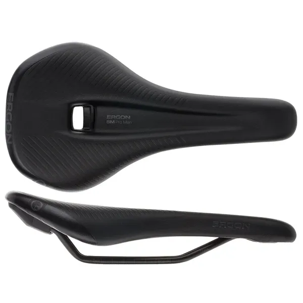 Ergon SM Pro Saddle - Titanium, Stealth, Men's, Medium/Large