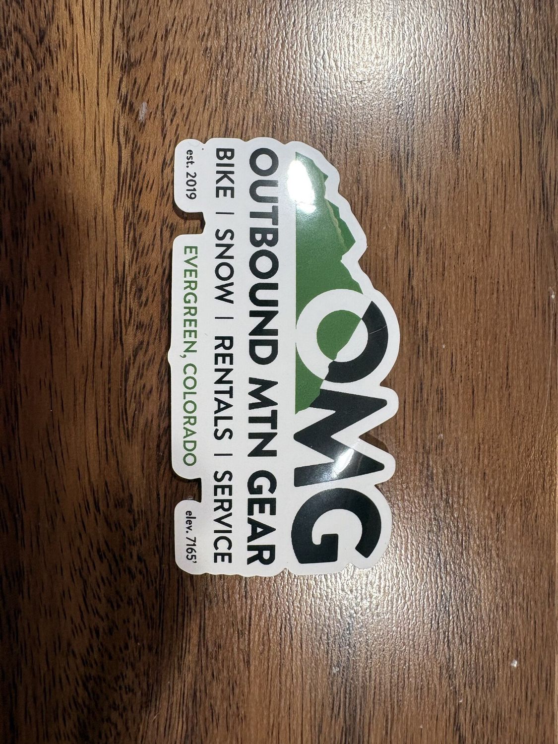 OMG Sticker