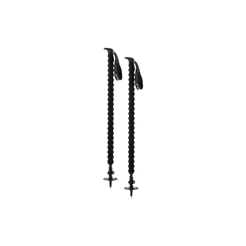 Folkrm Pahto Ski Poles Onyx Black