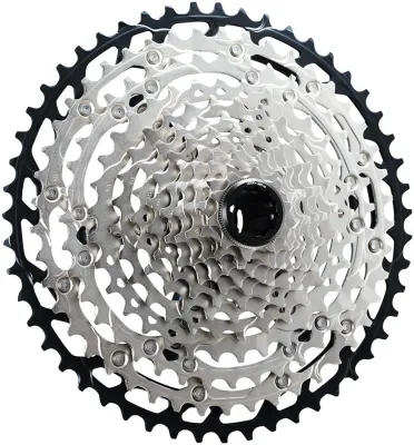 シマノ SLX CS-M7100 12S 10-51T 走行100km未満 Shimano SLX CS-M7100 Cassette - 12-Speed, 10-51t, Silver/Black