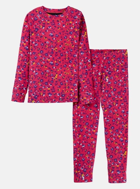 Burton Kids Fleece Base Layer Wildcat Floral Small