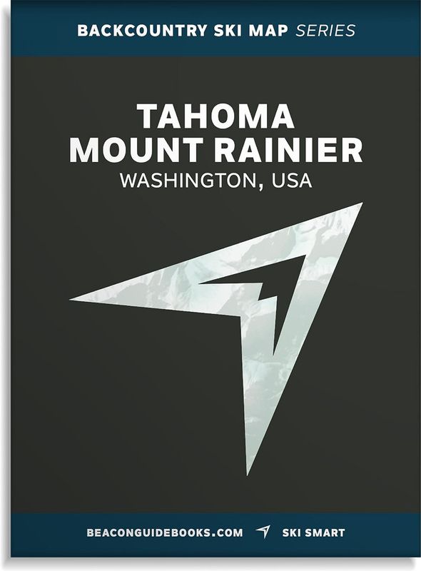 Beacon Guidebooks Mount Rainer Backcountry Ski Map