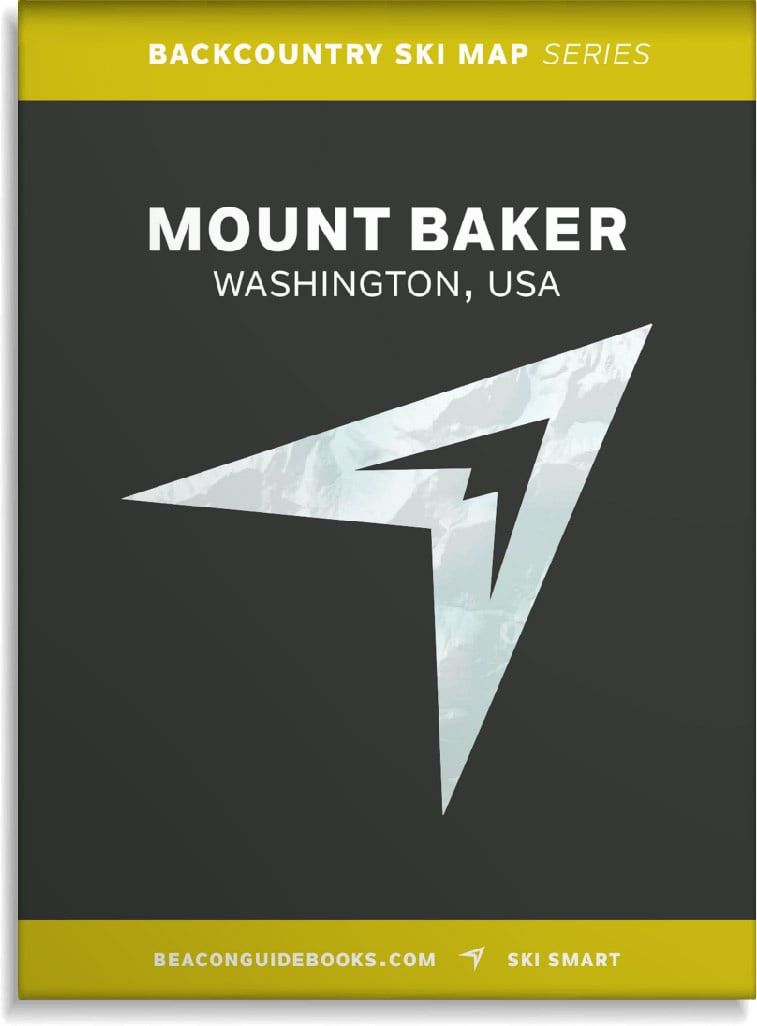 Beacon Guidebooks Mount Baker Backcountry Ski Map