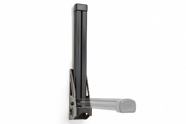 Feedback Sports Wall Post Display Stand - 1-Bike, Wall Mounted, Folding, Black