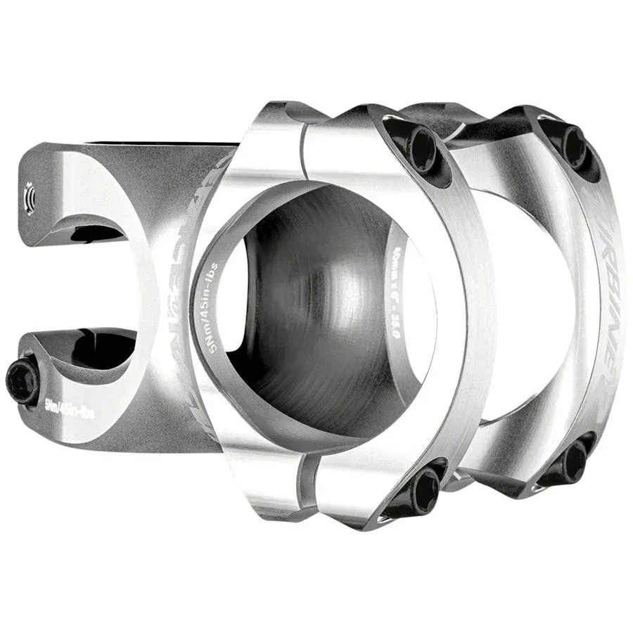 RaceFace Turbine Stem - 32mm, 35mm Clamp, +/-0, 1 1/8", Silver