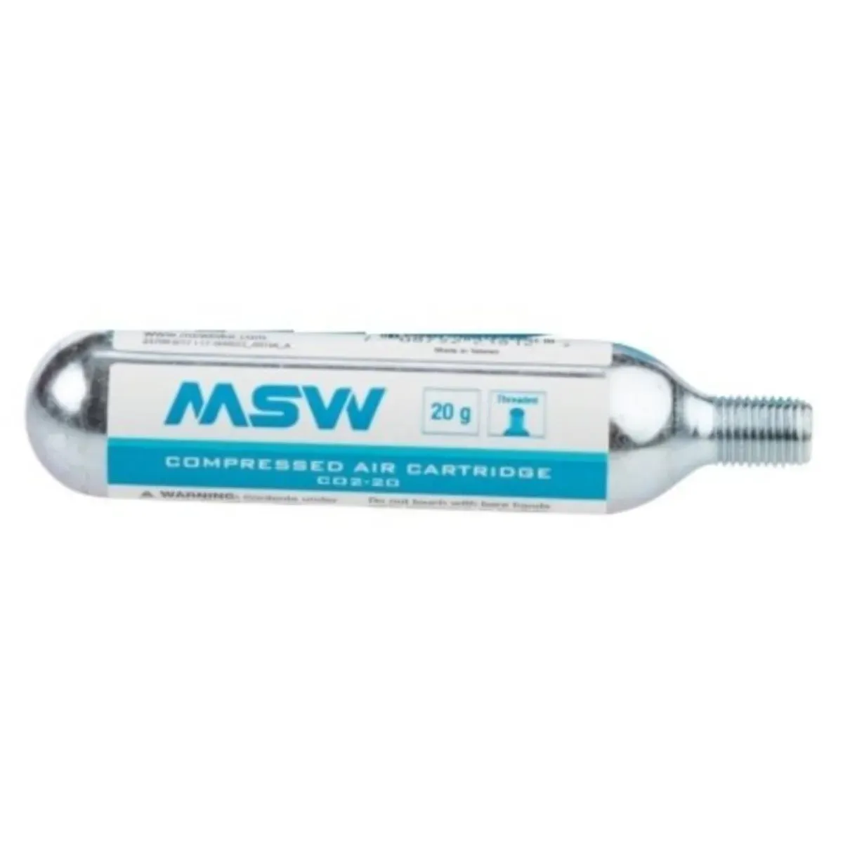 MSW CO2-20 CO2 Cartridge: 20g POP Jar of 30