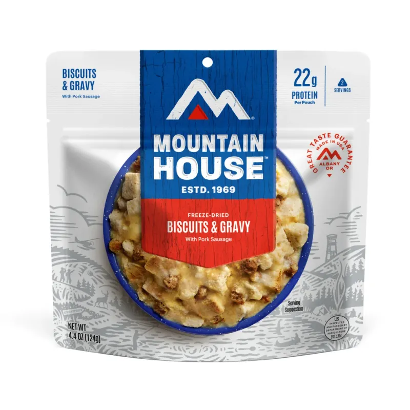 Mountain House Biscuits &amp; Gravy Meal