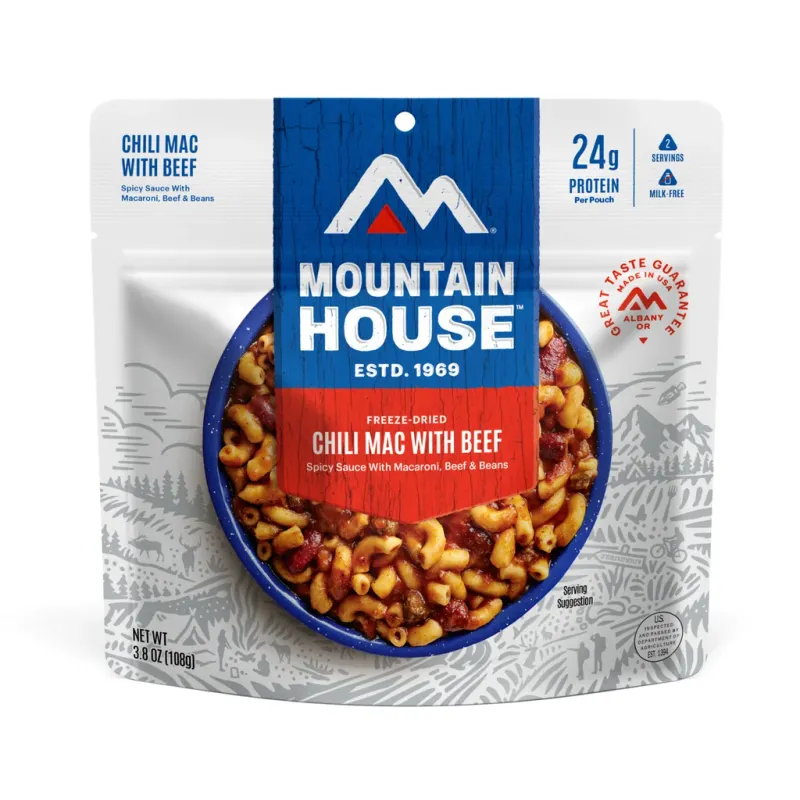 Mountain House Chilli Mac with Beef Meal