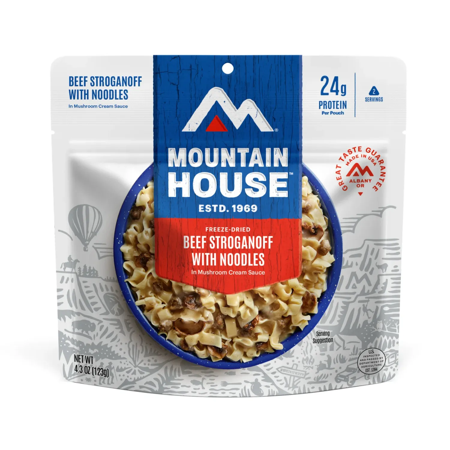 Mountain House Beef Stroganoff Meal