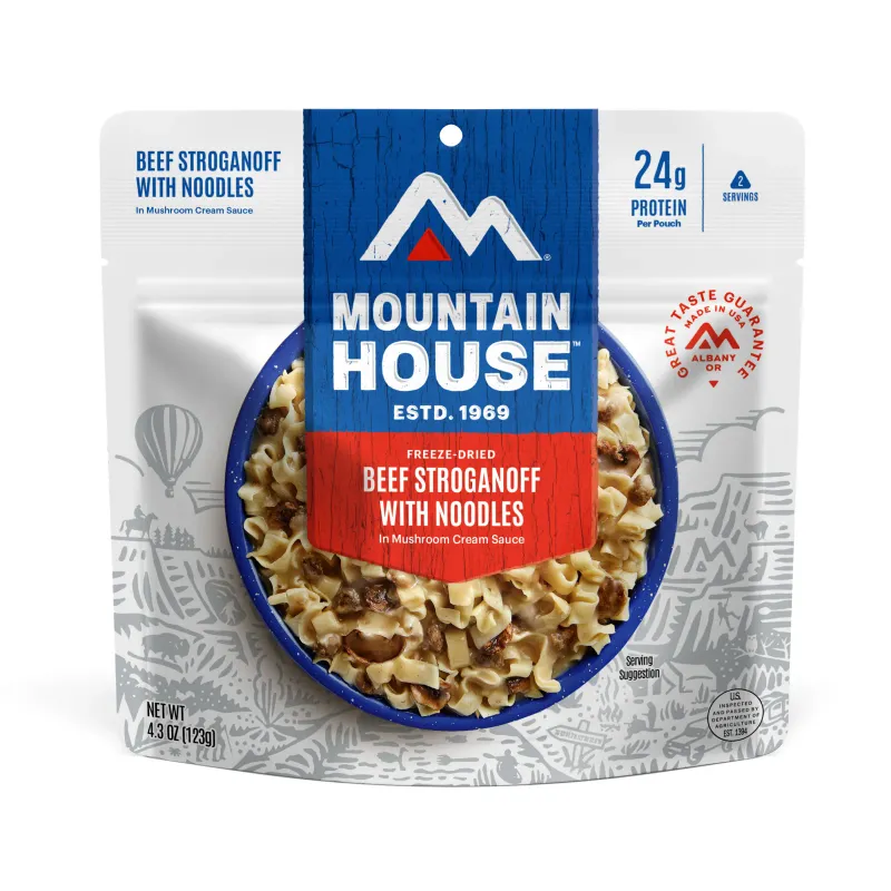 Mountain House Beef Stroganoff Meal