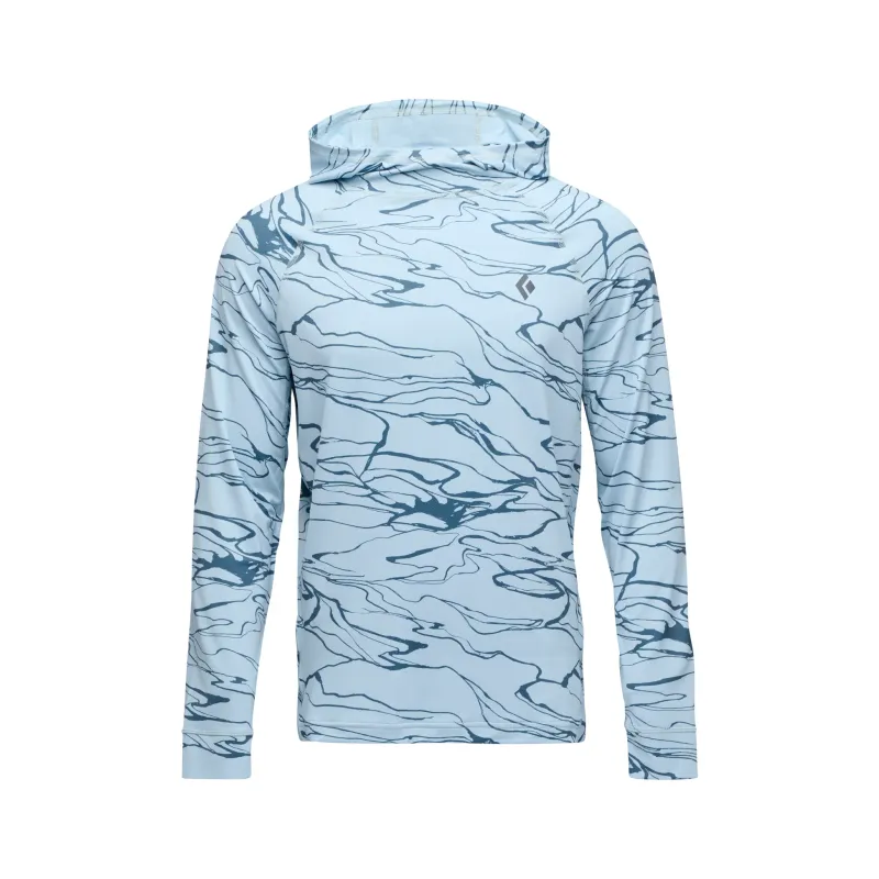 Black Diamond Alpenglow Hoody Relief Fog/Midnight Blue XL