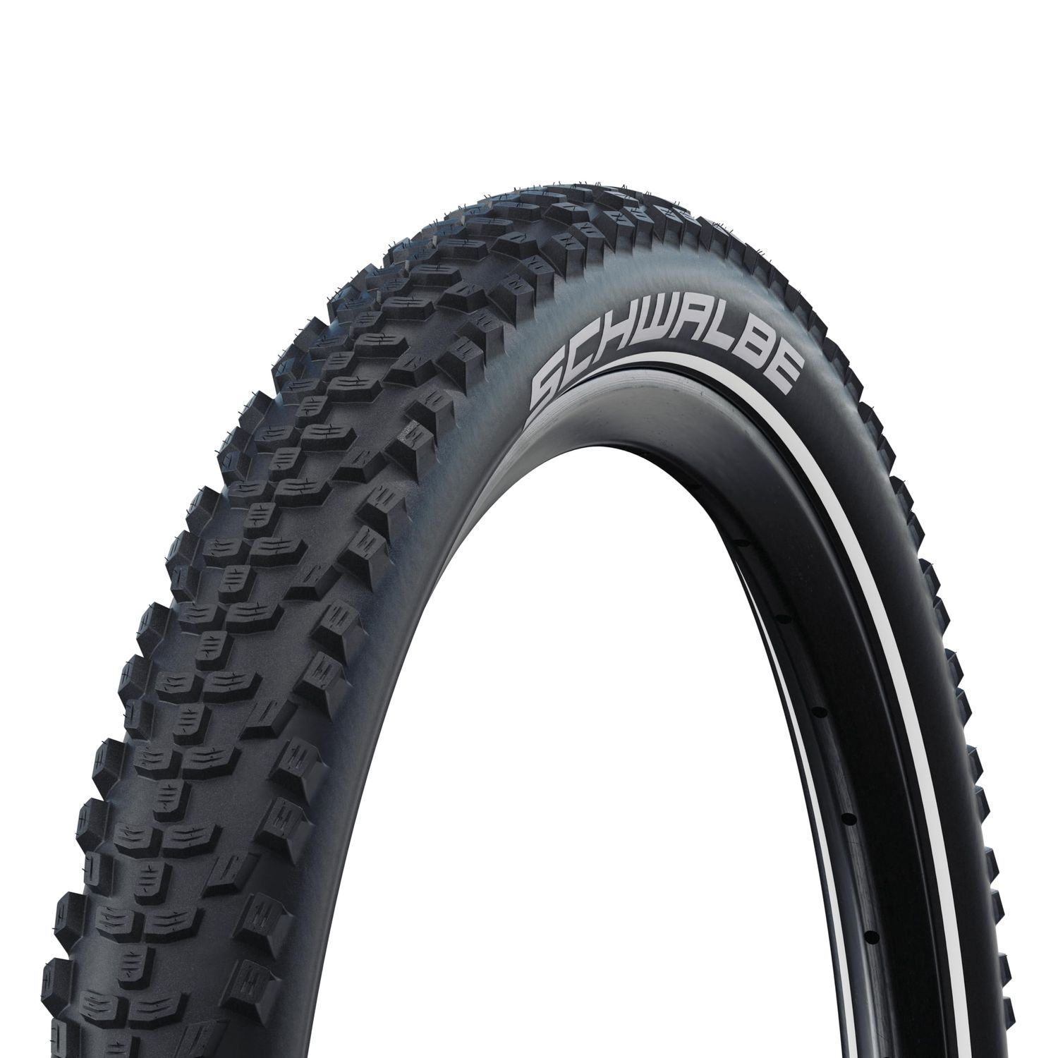 Schwalbe Smart Sam Tire - 26 x 2.0, Clincher, Wire, Black, Active Line, K-Guard, SBC
