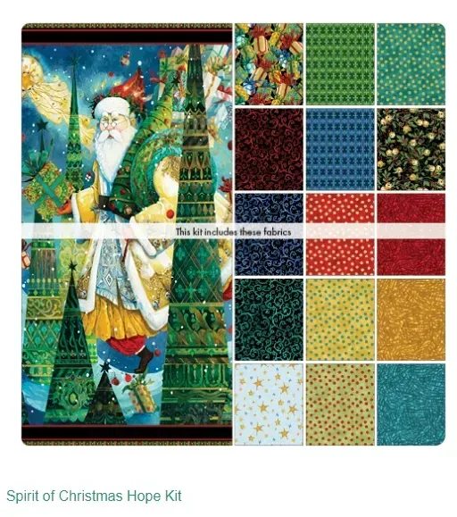 Benartex Spirit of Christmas Hope Kit