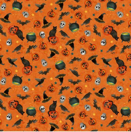 Emerald Hollow Halloween Toss Orange Emerald Hollow Halloween Toss Orange