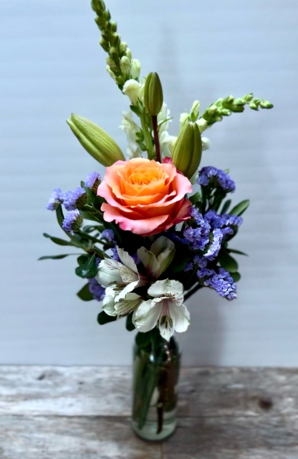 $49.99 Seasonal Fresh Flower Vase Arrangement - DESIGNER’S CHOICE - Actual Flowers May Vary - ***Seven Mile Island Only***