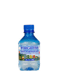 Tropical Blue Bottle Water Kids 8 oz Regular