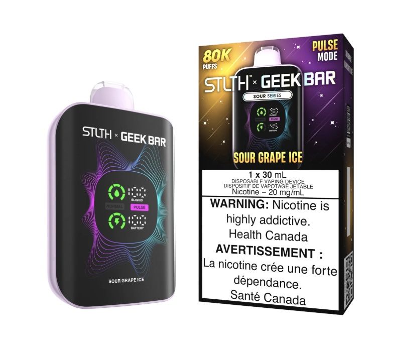 STLTH x GEEK BAR - Sour Grape Ice