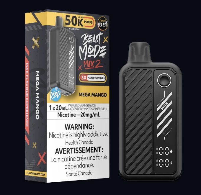 Beast Mode Max 2 Disposable - Mega Mango (Iced)