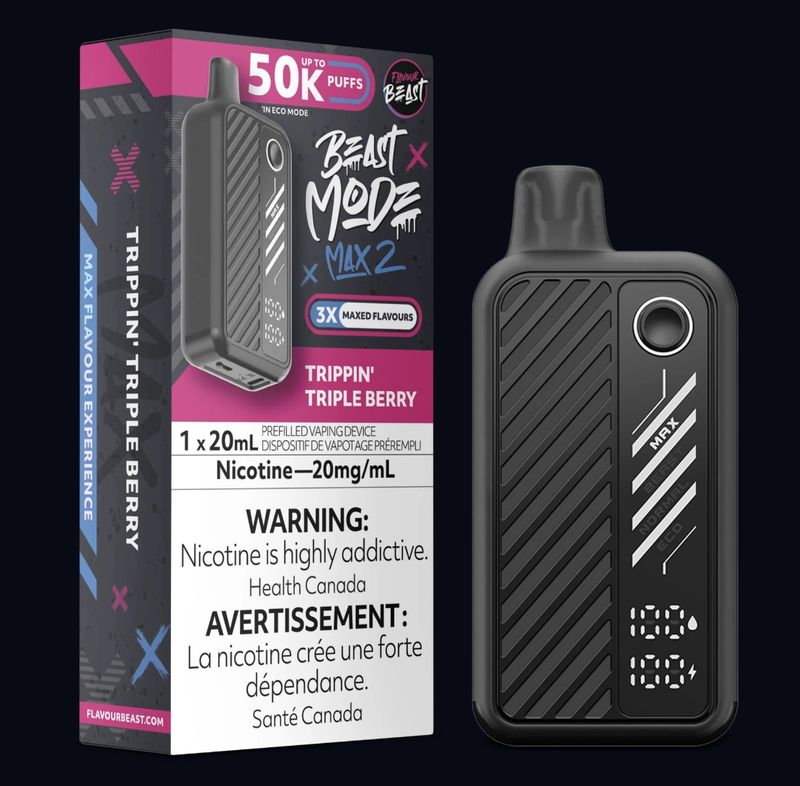 Beast Mode Max 2 Disposable - Trippin’ Triple Berry