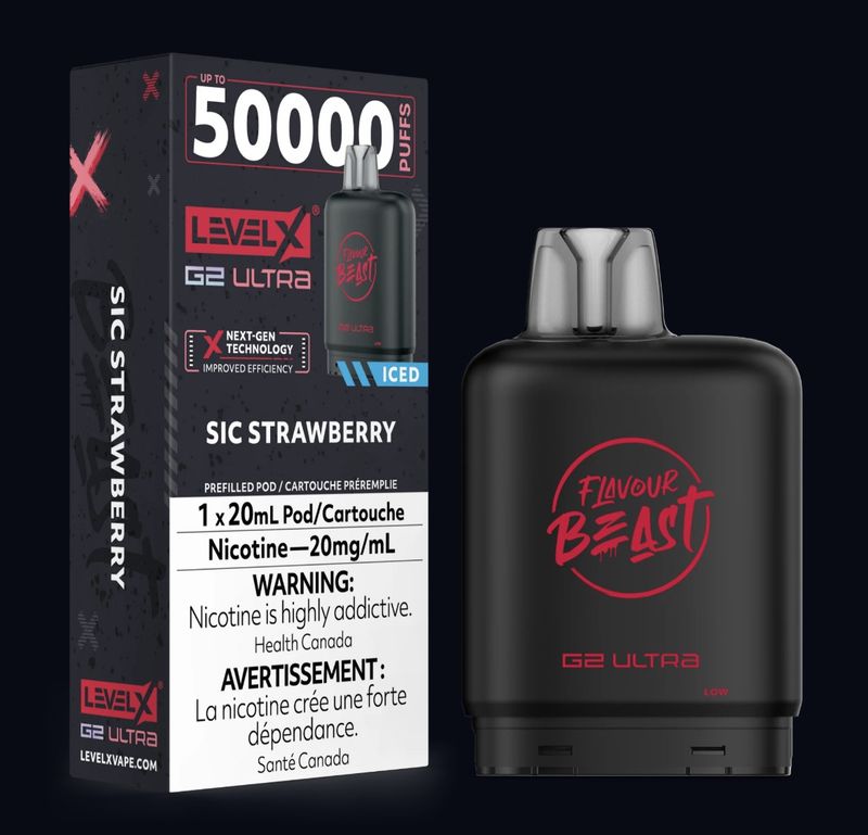 Level X G2 Ultra Pod - Sic Strawberry (Iced)