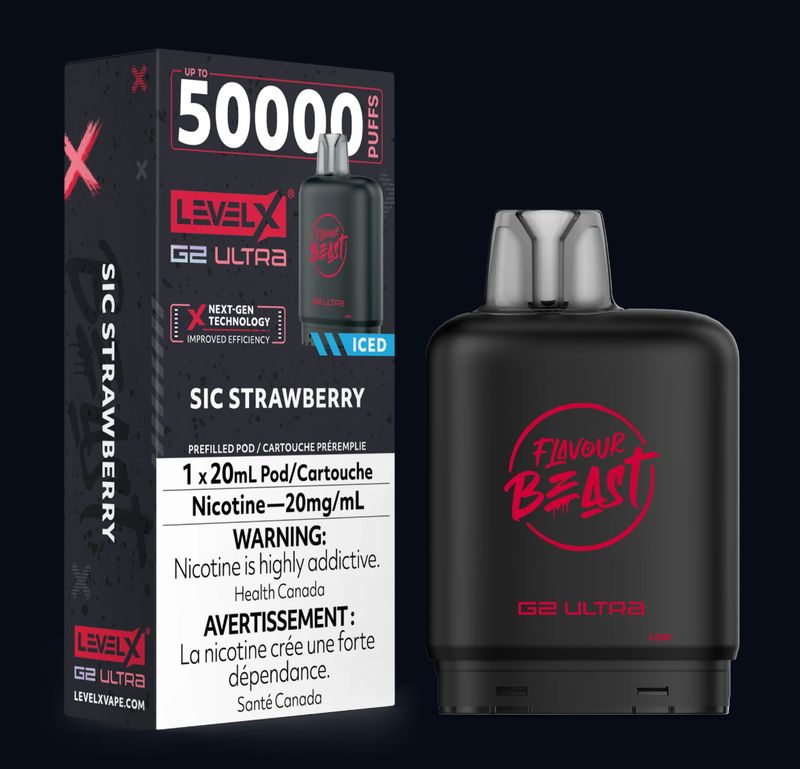 Level X G2 Ultra Pod - Sic Strawberry (Iced)