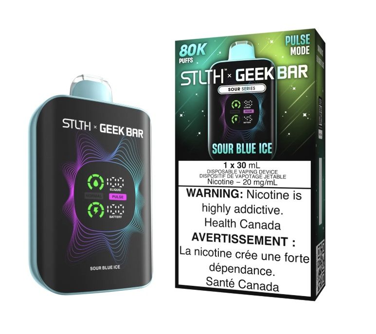 STLTH x GEEK BAR - Sour Blue Ice