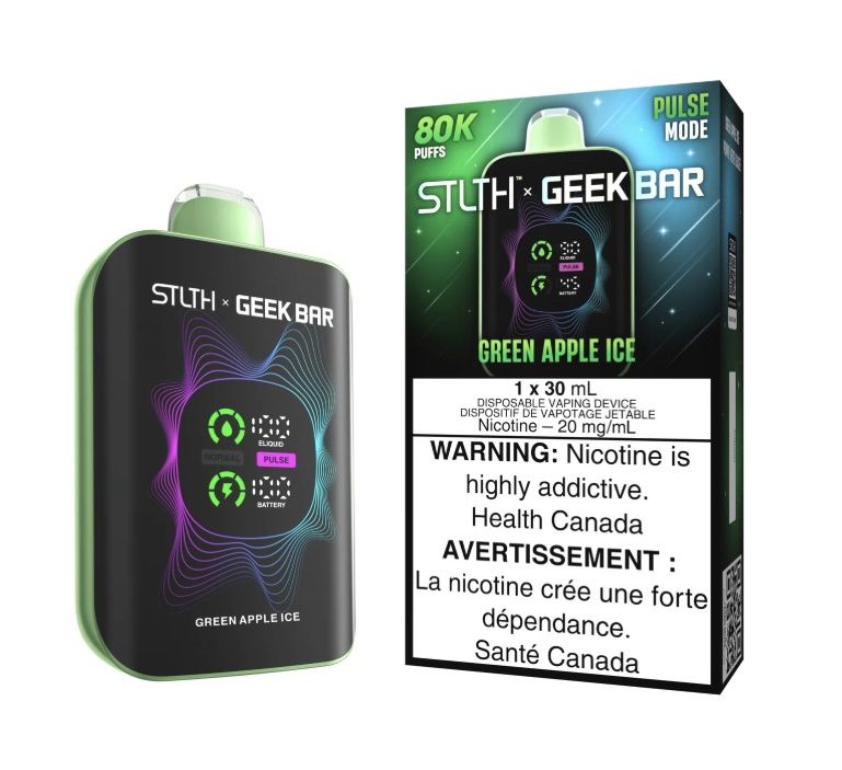 STLTH x GEEK BAR - Green Apple Ice