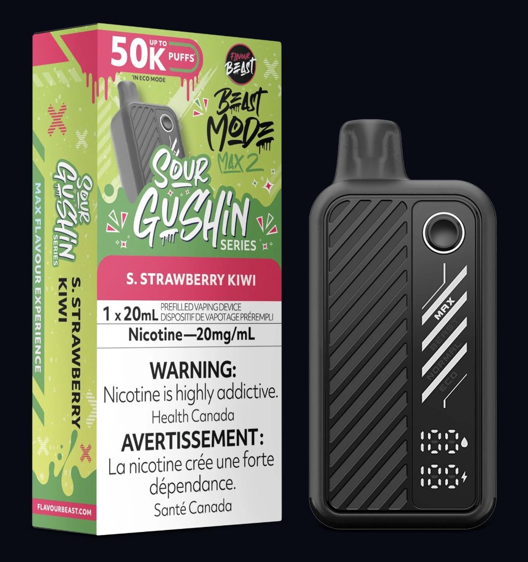Beast Mode Max 2 Disposable - S. Strawberry Kiwi