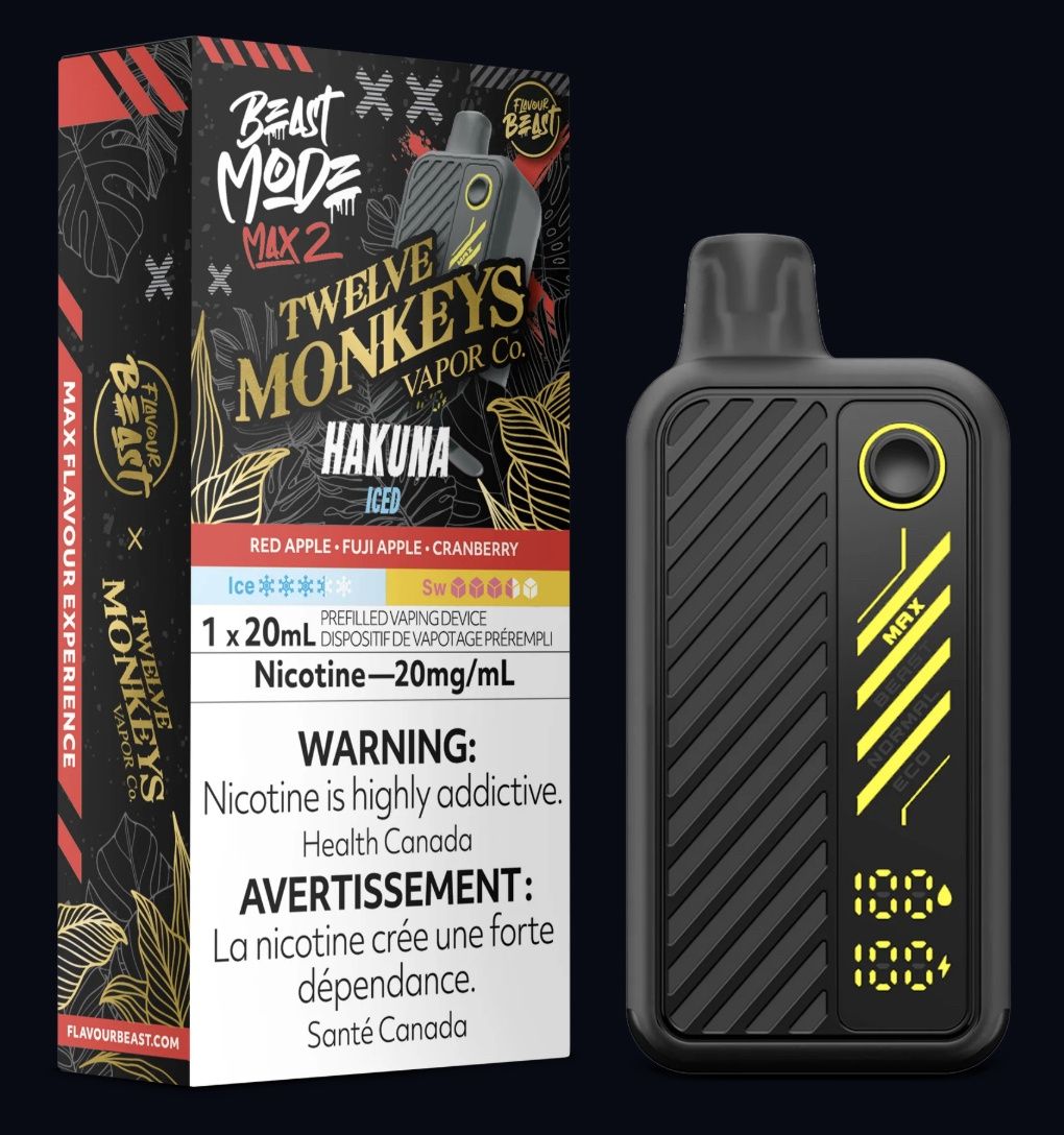 Beast Mode Max 2 Disposable - Hakuna (Iced)