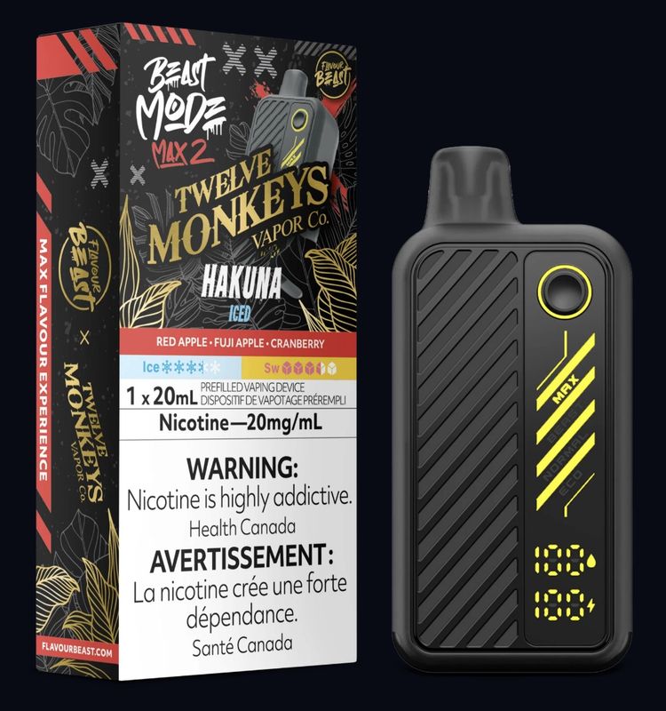 Beast Mode Max 2 Disposable - Hakuna (Iced)