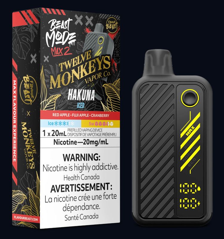 Beast Mode Max 2 Disposable - Hakuna (Iced)