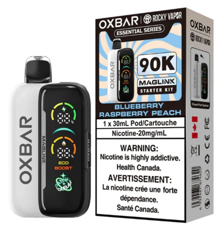 OXBAR x Rocky Vapor Maglink Starter kit - Blueberry Raspberry Peach