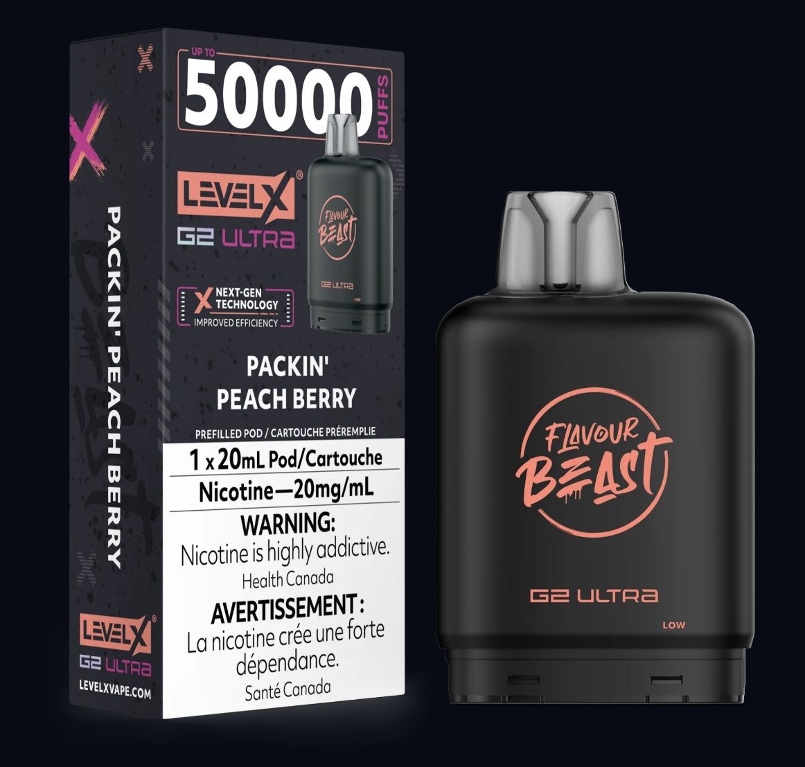 Level X G2 Ultra Pod - Packin’ Peach Berry